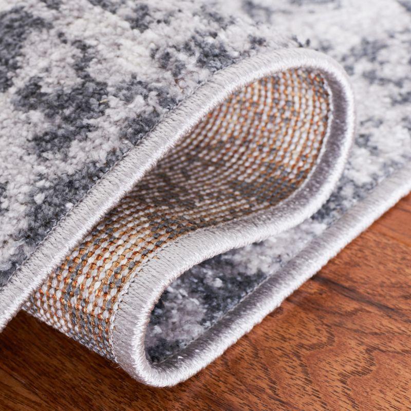 Toscana TOS650 Power Loomed Area Rug - Grey/Ivory - 8'x10' - Safavieh.