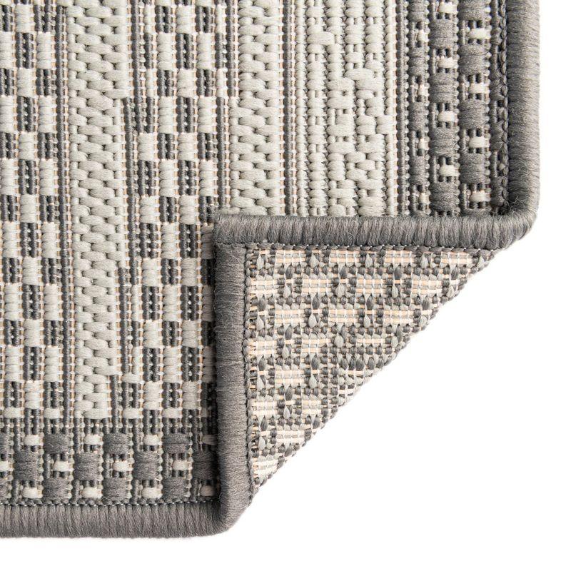 McLellen Striped Indoor / Outdoor Rug
