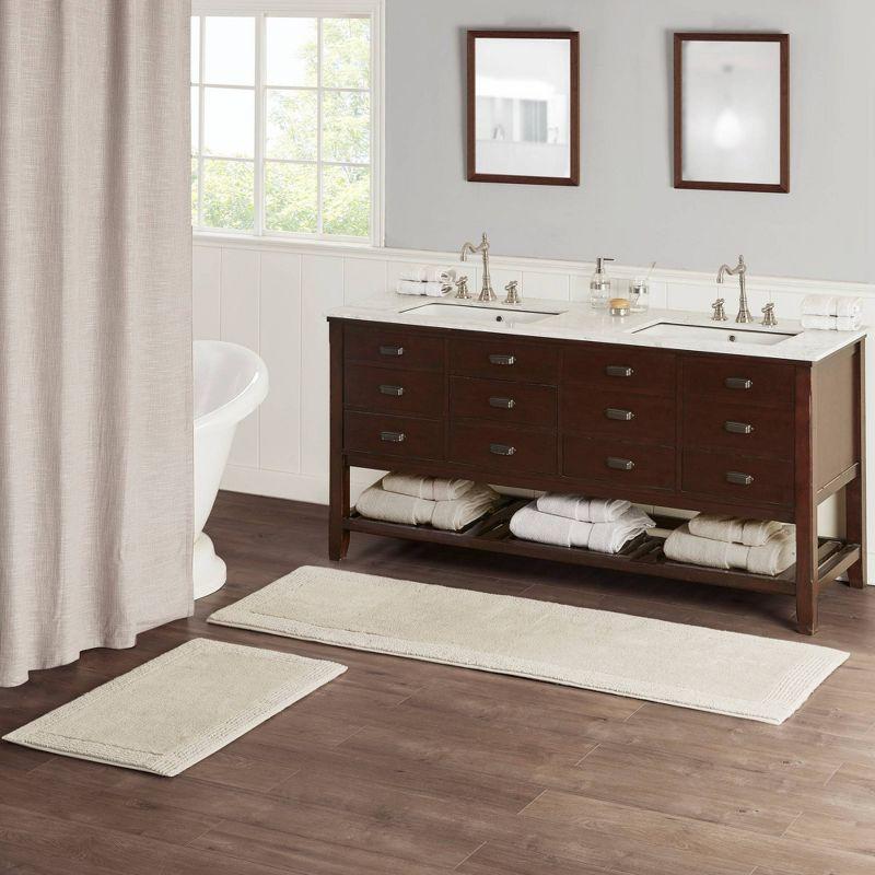 Splendor Cotton Tufted Reversible Bath Rug