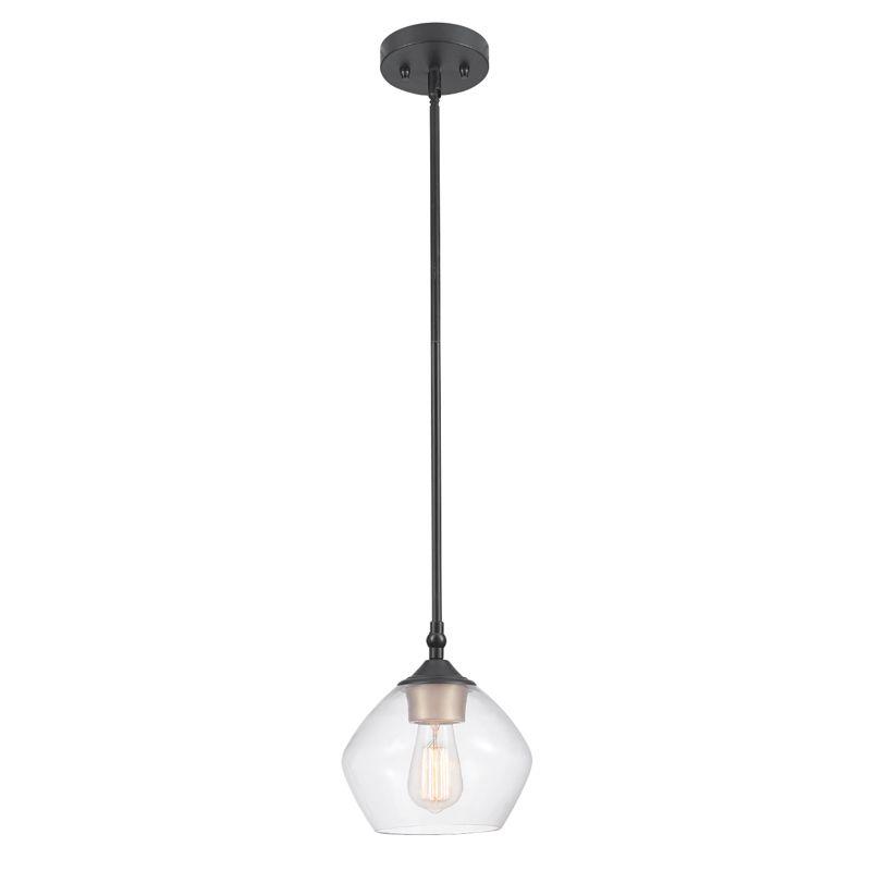 Globe Electric Harrow Matte Black 1 lights Pendant Light