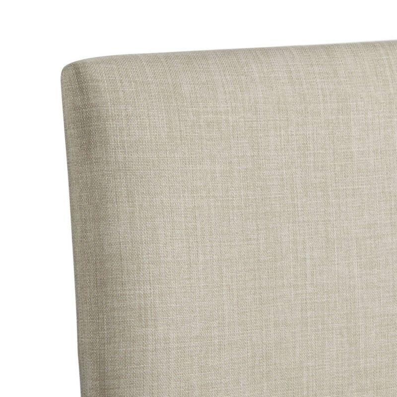 Laudine Solid Wood Side Chair in Taupe