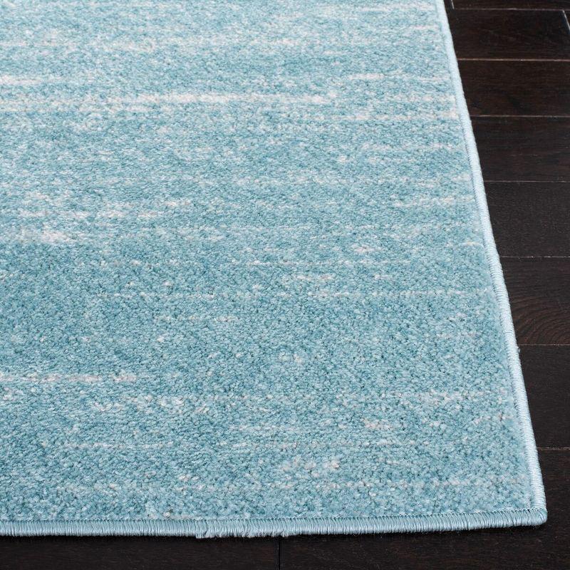 Adirondack ADR113 Machine Made Indoor Area Rug - Aqua/Ivory - 6'x9' - Safavieh
