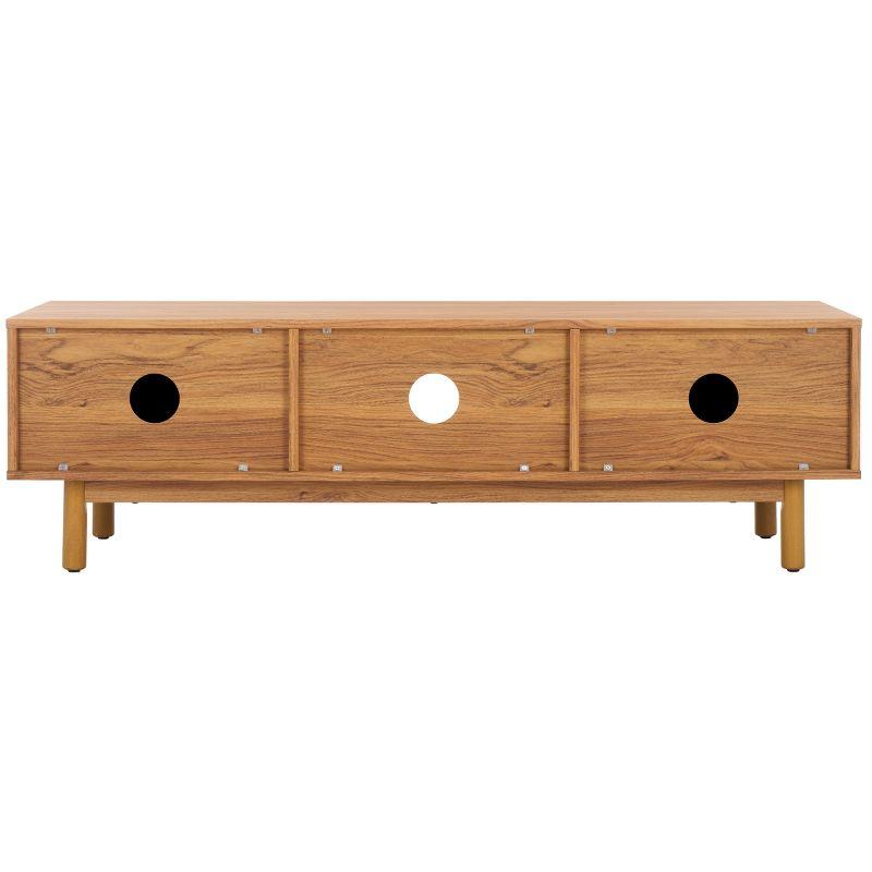 Aino 2 Door Media Stand - MED9619 - Oak/Natural - Safavieh
