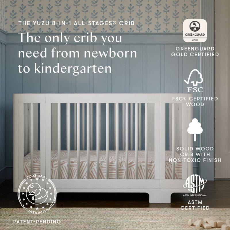 Yuzu 8-In-1 Convertible Crib With All-Stages Conversion Kits