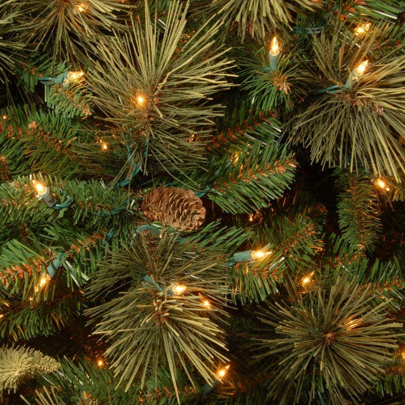 Prelit Slim Carolina Pine Artificial Christmas Tree Clear Lights - National Tree Company