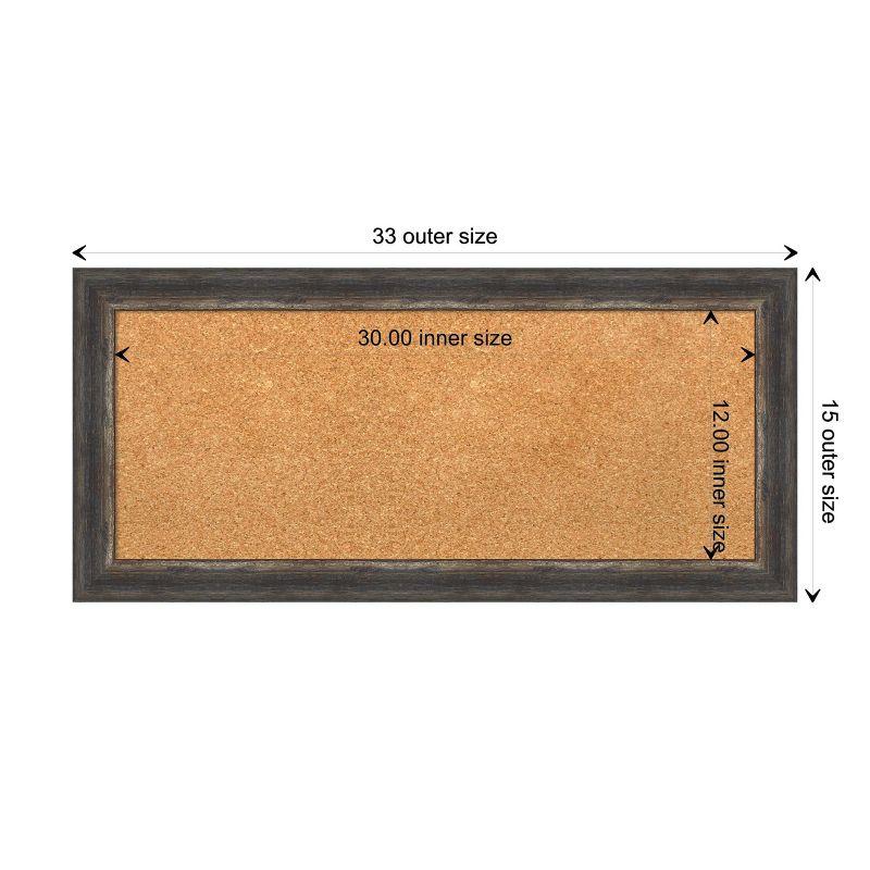 Amanti Art Corvino Wall Cork Small Bulletin Board