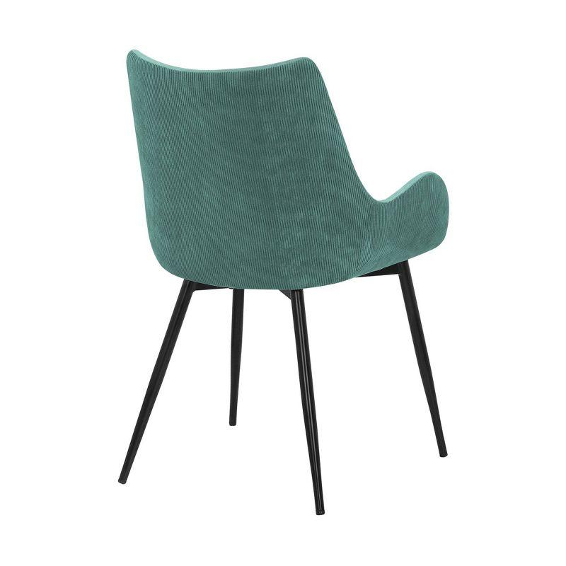 Avery Fabric/Metal Dining Room Chair - Armen Living