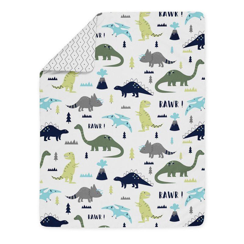 Mod Dinosaur Toddler Comforter Set