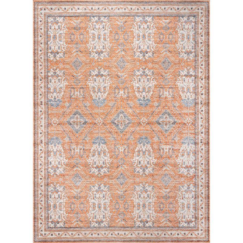 nuLOOM Sky Machine Washable Global Inspired Area Rug