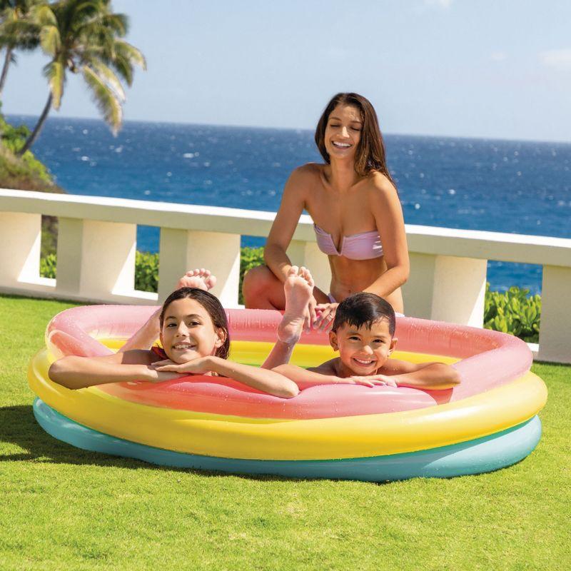 Intex Plastic Round Kiddie Pool H x W x L
