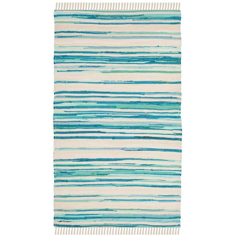 Rag Area Rug RAR126 Hand Woven Area Rug  - Safavieh