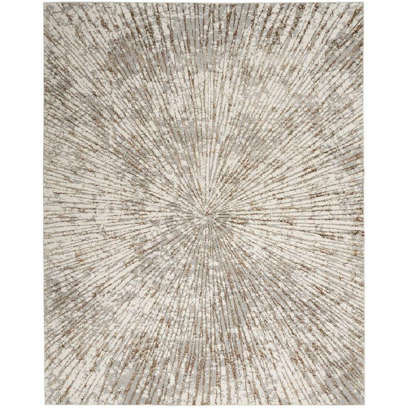 Wrought Studio™ Karlie Abstract Gray Area Rug