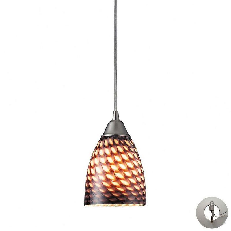 Elk Home Arco Baleno 1 - Light Pendant in  Satin Nickel