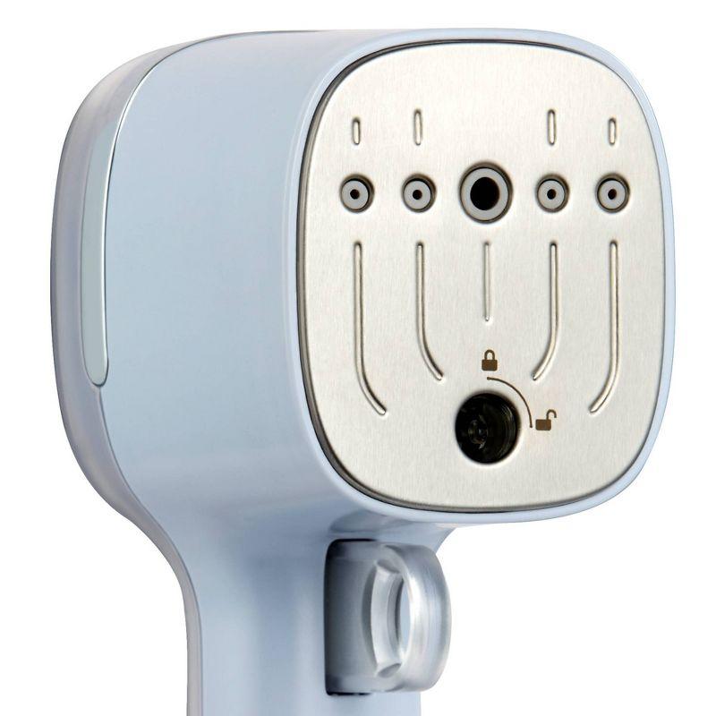 SALAV Quicksteam Travel Garment Steamer with 10-Second Heating Time and Brush Creaser Attachment