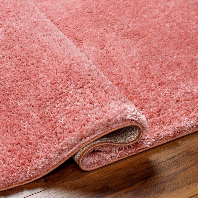 Mark & Day Richlawn 5'3"x7' Rectangle Washable Woven Indoor Area Rugs Coral Pink