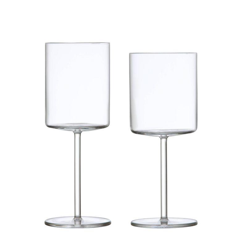 Modo 13.5 oz. Crystal White Wine Glass