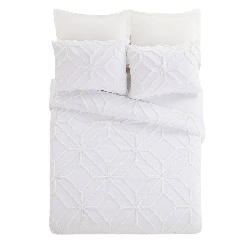 Trina Turk Tufted Chenille 3-Piece Duvet Cover Set