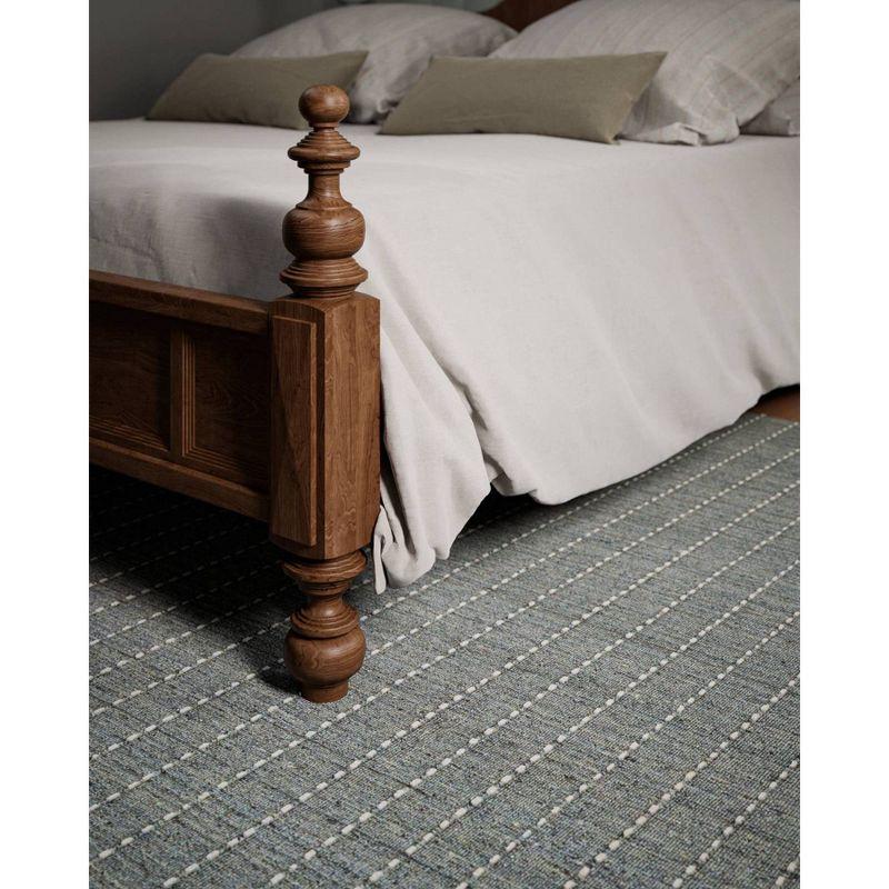 Kofi Wool Rug - Blue / 5' x 8'