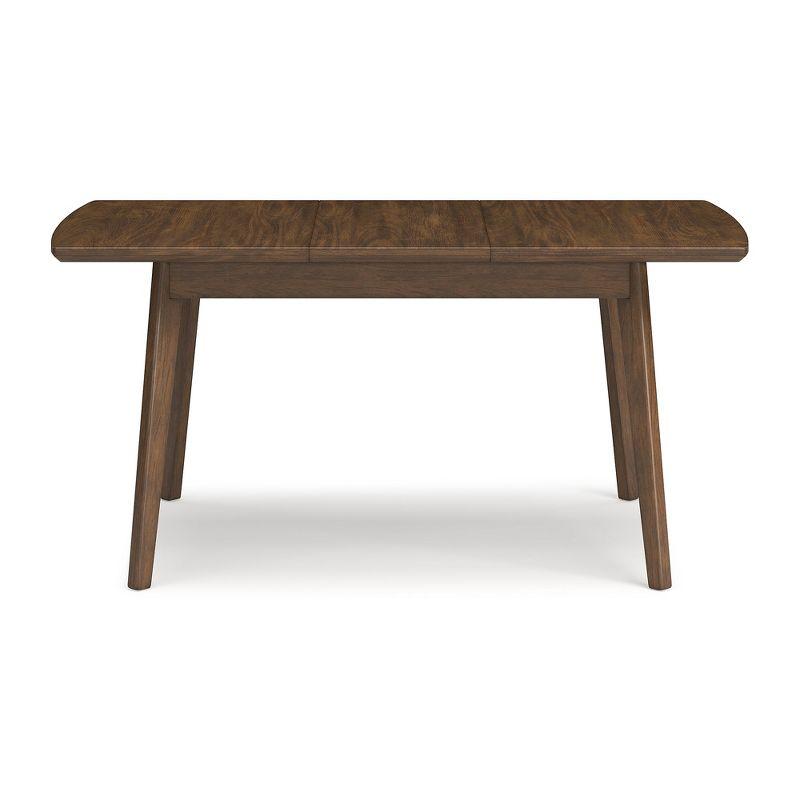 Signature Design by Ashley Contemporary Lyncott Dining Extension Table, Brown