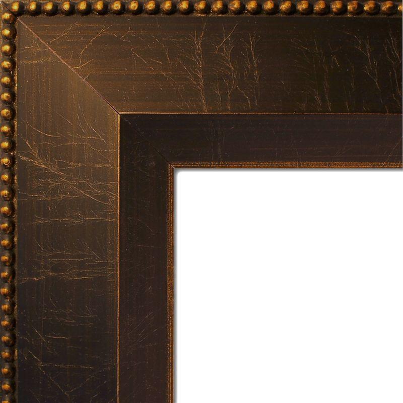 Amanti Art Signore Bronze Wood Picture Frame Opening Size 24x36 in.