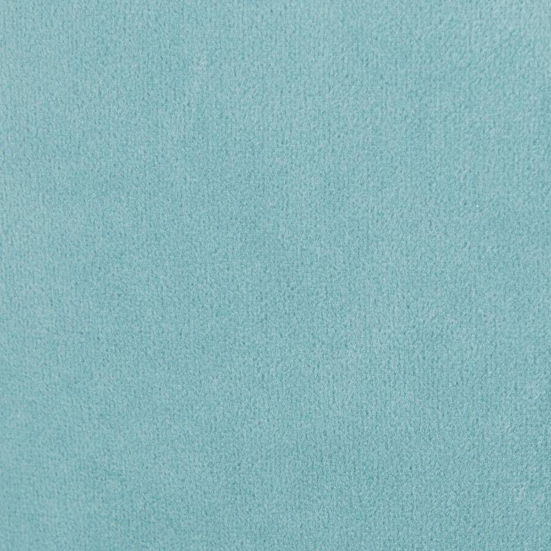 Set of 2 Claire Upholstered Counter Height Barstools: Velvet, Swivel, Gold Accents - Lumisource