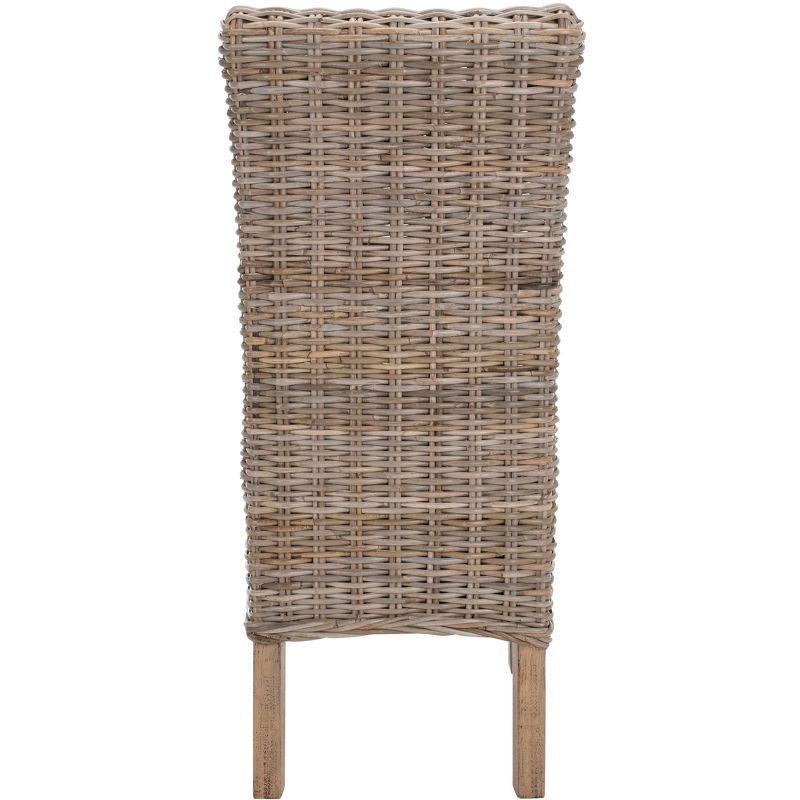 Quaker 19''H Rattan Side Chair (Set of 2) - Natural - Safavieh