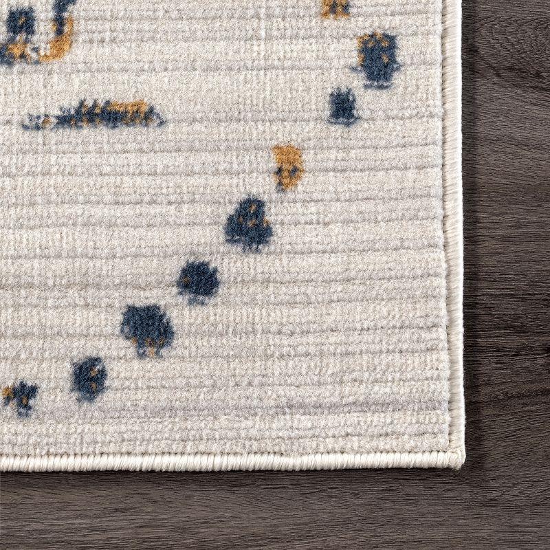 Nuloom Mila Moroccan 8x10 Indoor Area Rug for Living Room Bedroom Dining Room Kitchen, Beige/Ivory