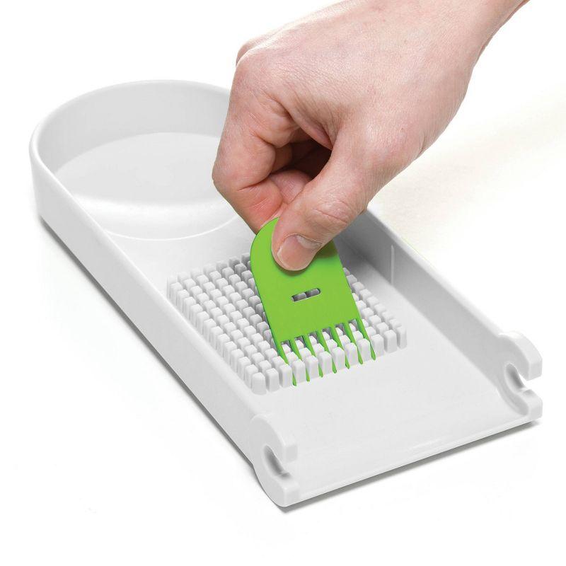 Prepworks Veggie Chopper Dicer and Spiralizer: Manual Food Chopper with Container, 3 Blades, Dishwasher-Safe