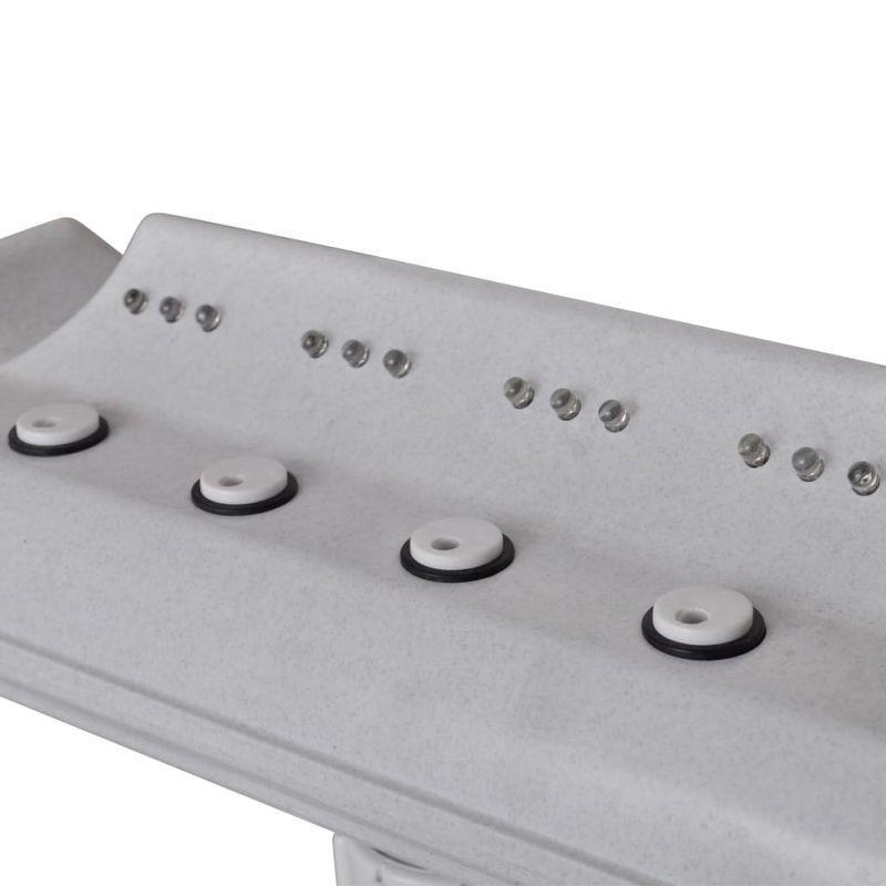 vidaXL Cascade Waterfall Swimming Pool Fountain with LED Lights