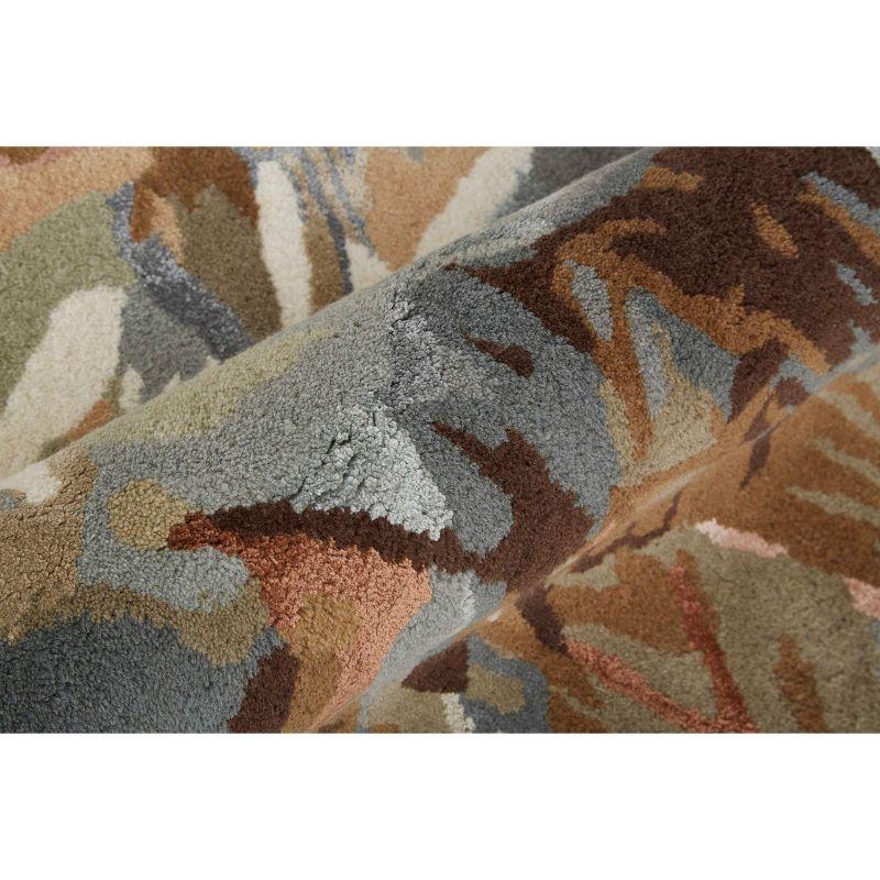 Dafney Transitional Floral & Botanical Tan/Gray/Green Area Rug