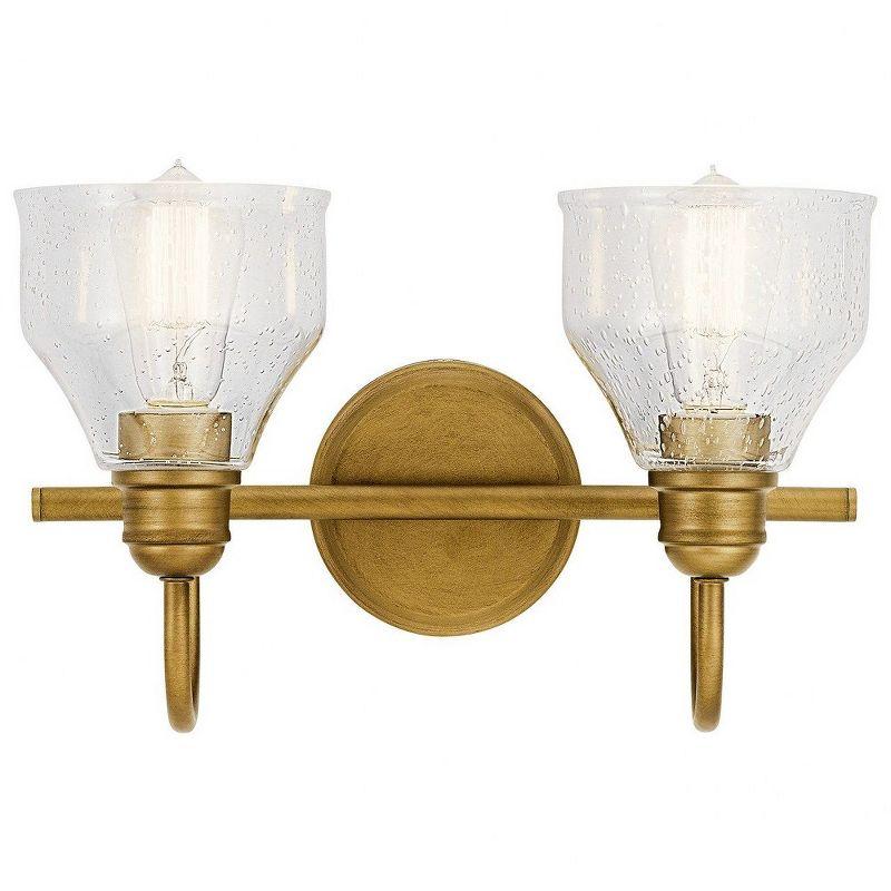 Kichler Lighting Avery 2 - Light Vanity in  Natural Brass