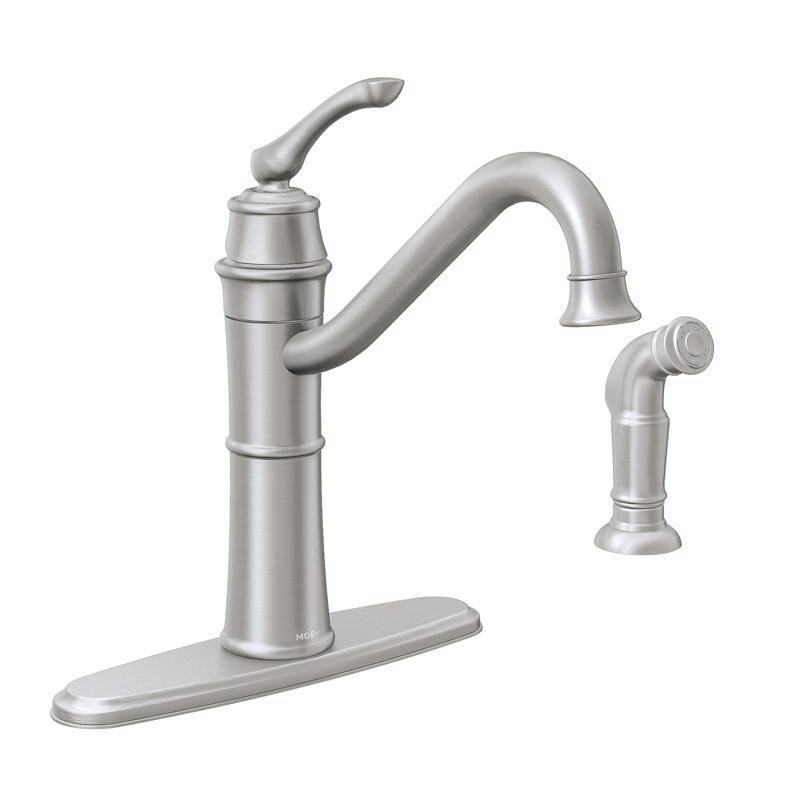 Wetherly Single Handle Kitchen Faucet with Side Spray