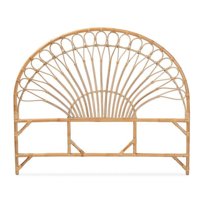 Bayou Breeze Wicker/Rattan Open-Frame Headboard