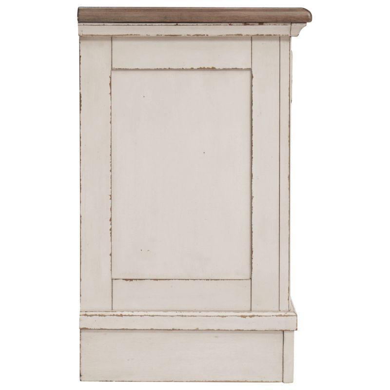 Hayley 3 - Drawer Nightstand in White