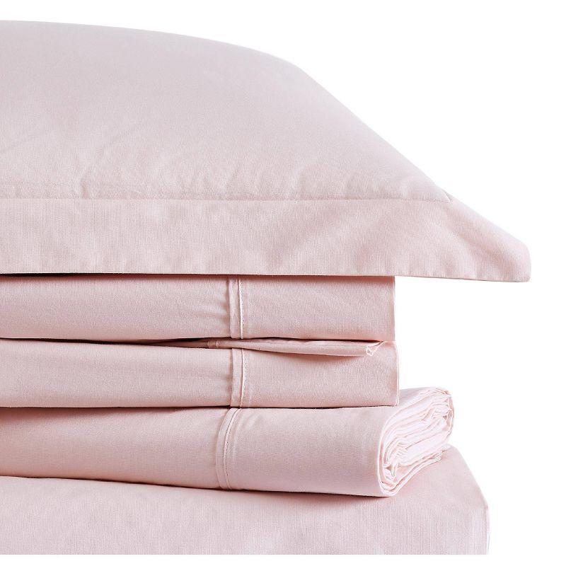 Brooklyn Loom 100% Cotton Standard Sheet Set