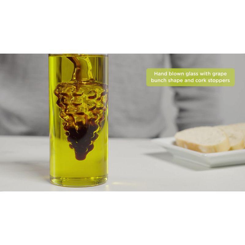 True Napa: Oil & Vinegar Cruet, Clear