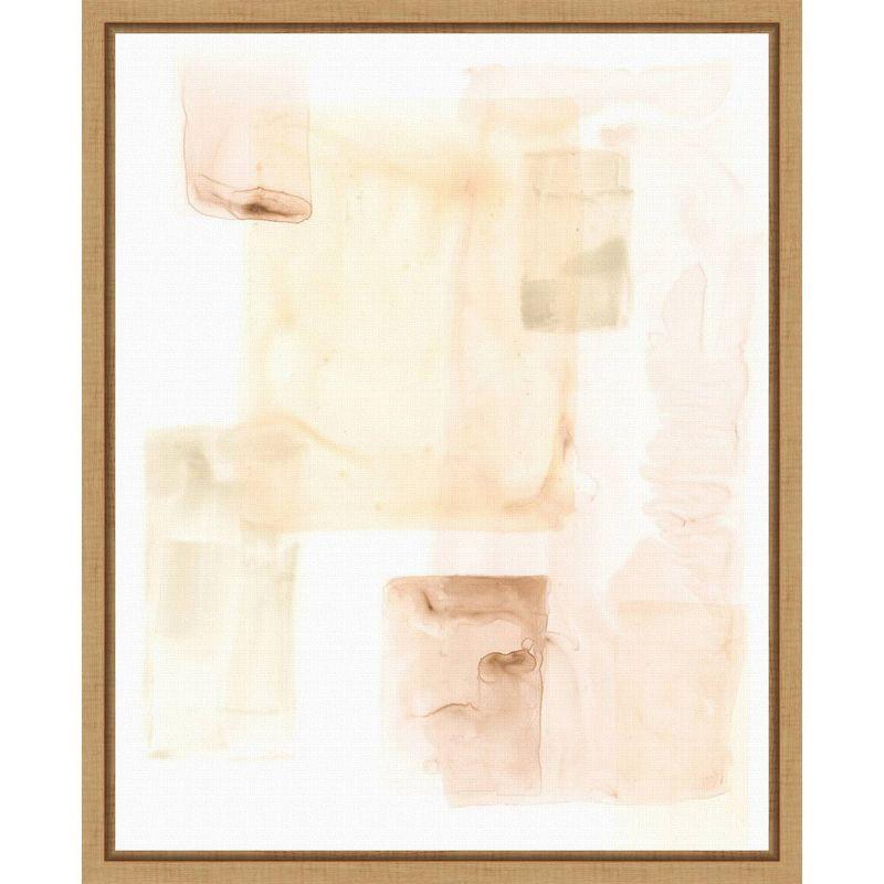 Amanti Art Liquid Chiffon II by June Erica Vess Framed Canvas Wall Art Print