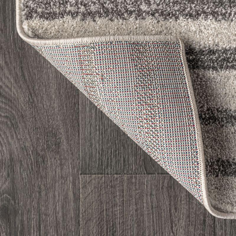 Lyla Offset Stripe Area Rug  - JONATHAN Y