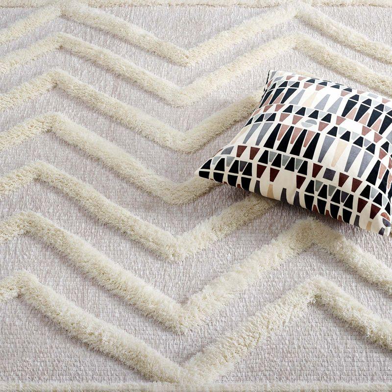 Modway Modway Pathway Abstract Chevron Shag Area Rug