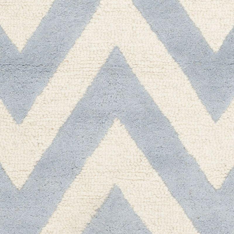 Cambridge CAM139 Tufted Indoor Area Rug - Light Blue/Ivory - 7'6"x9'6" - Safavieh
