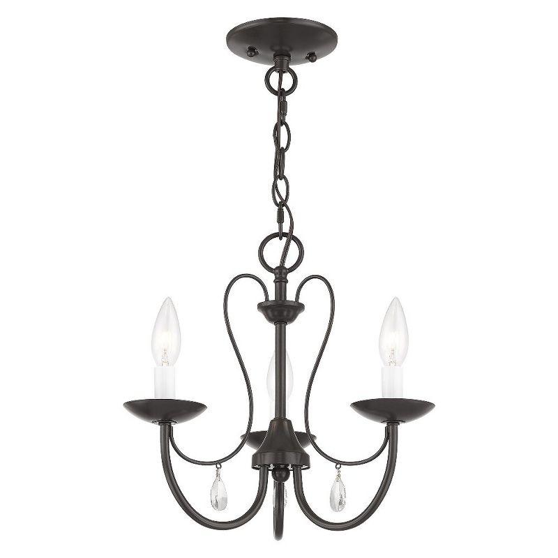 Livex Lighting Mirabella 3 - Light Chandelier in  English Bronze