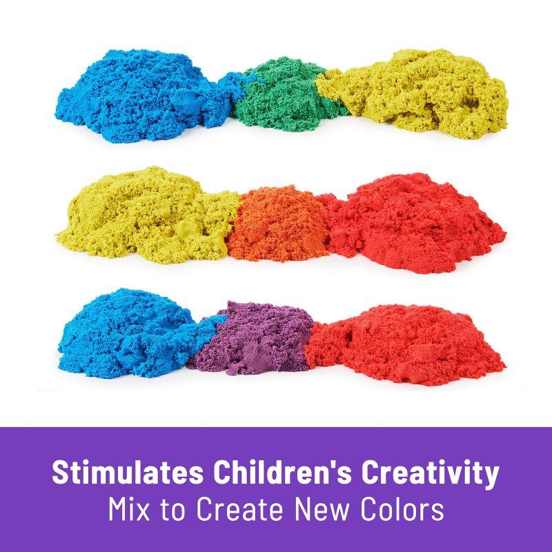 Kinetic Sand Castle Container Sand Art 10pk