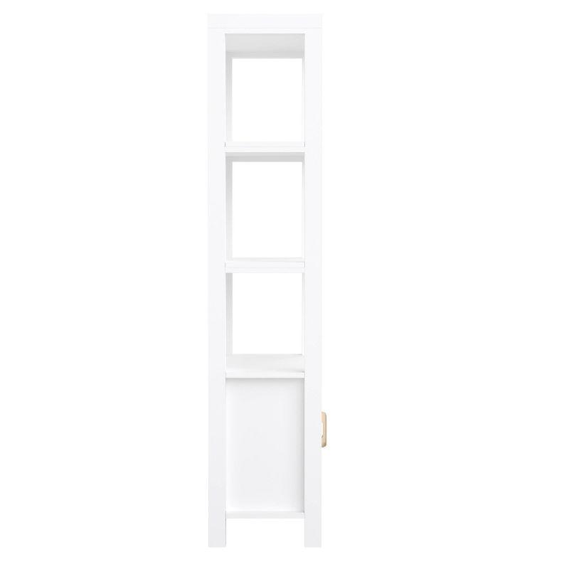 Martha Stewart Teague Martha Stewart 68" Shaker Bookcase with Storage Cabinet