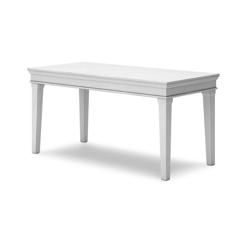 Benjara Kanwyn Solid Wood Base Writing Desk