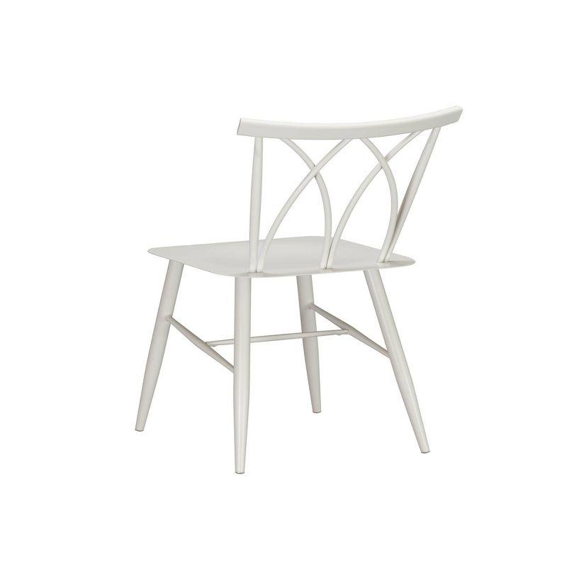 Set of 2 Avery Metal Dining Chairs - Lifestyle Solutions