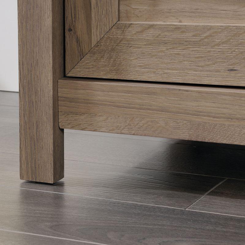 Sauder County Line Dresser Salt Oak Finish: 6-Drawer Storage, Laminated Particle Board, Adult Assembly Required
