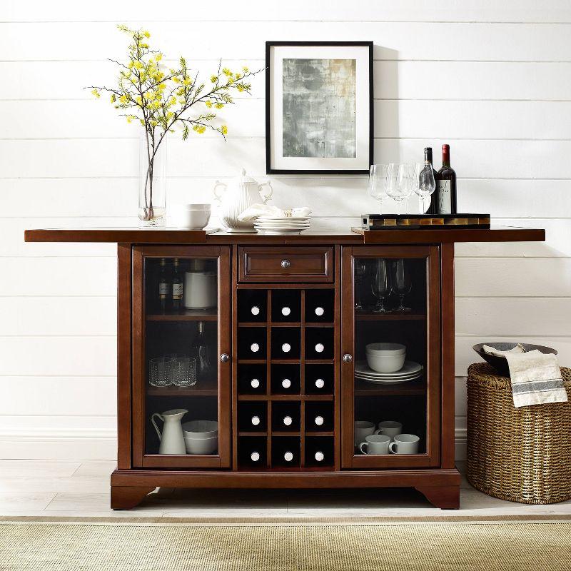 Lafayette Sliding Top Bar Cabinet - Crosley