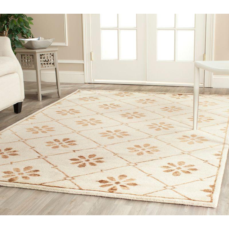 Mosaic Hand Knotted Geometric Rug