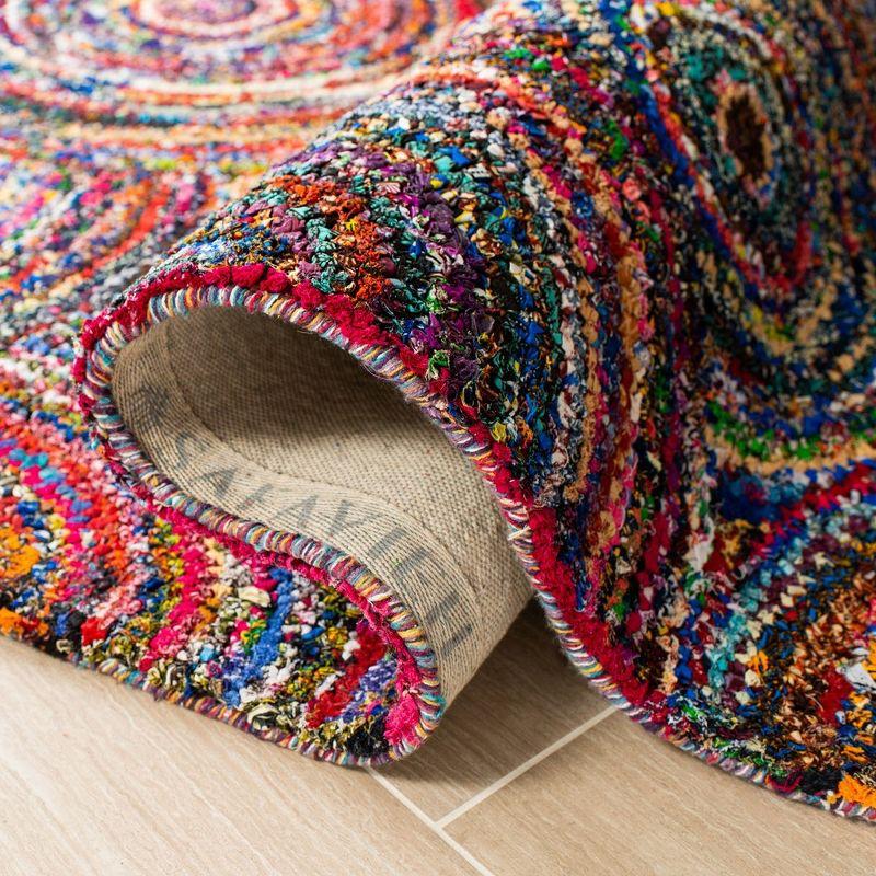 Nantucket NAN514 Hand Tufted Area Rug - Multi - 4'x6' - Safavieh.