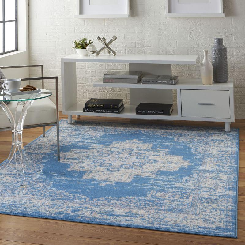 Nourison Grafix Center Medallion Area Rug